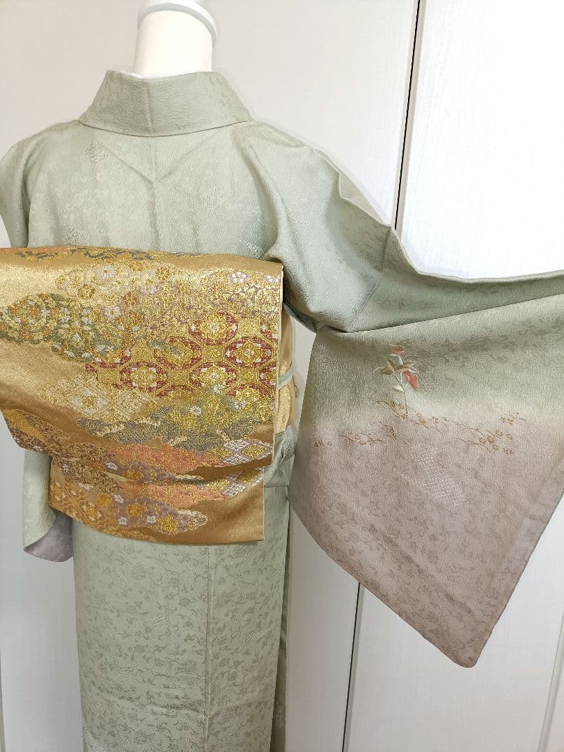 正絹訪問着　フルセット４点　入学式　卒業式　宮参り　七五三