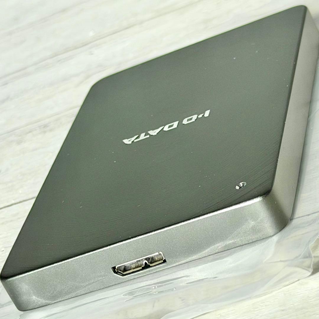 新品❗️アイオーデータ ポータブルハードディスク HDPX-UTA1.0K