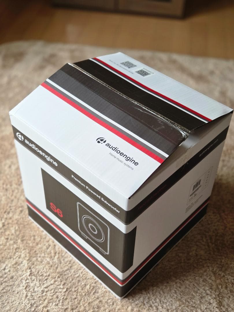 【美品｜梱包済】Audioengine S6 パワードサブウーファー グレー