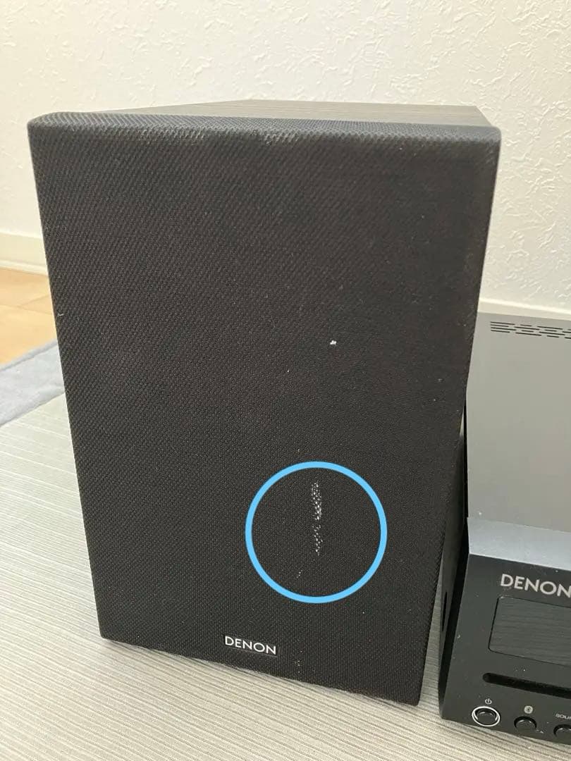 DENON D-T1 ブラック スピーカー2台付き