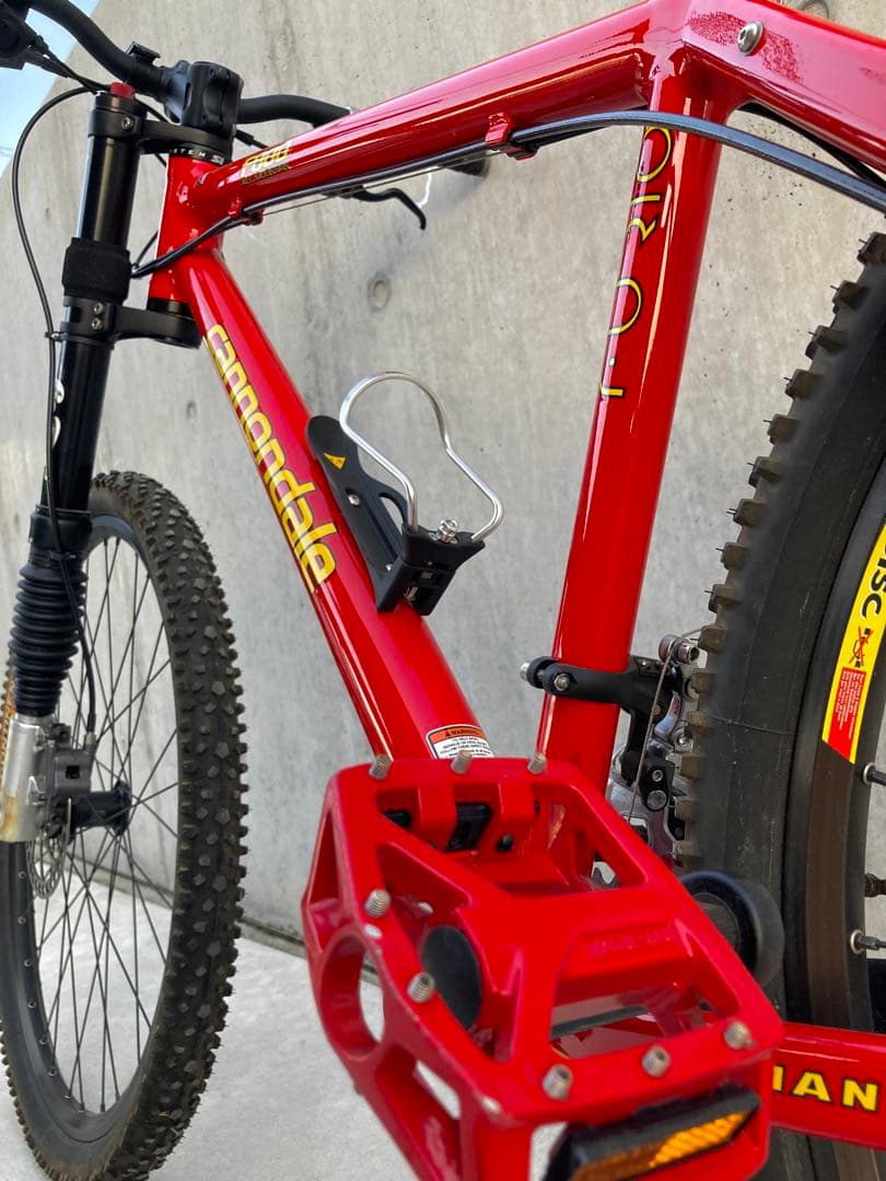 【美品希少】Viper Red Cannondale F800 Lefty