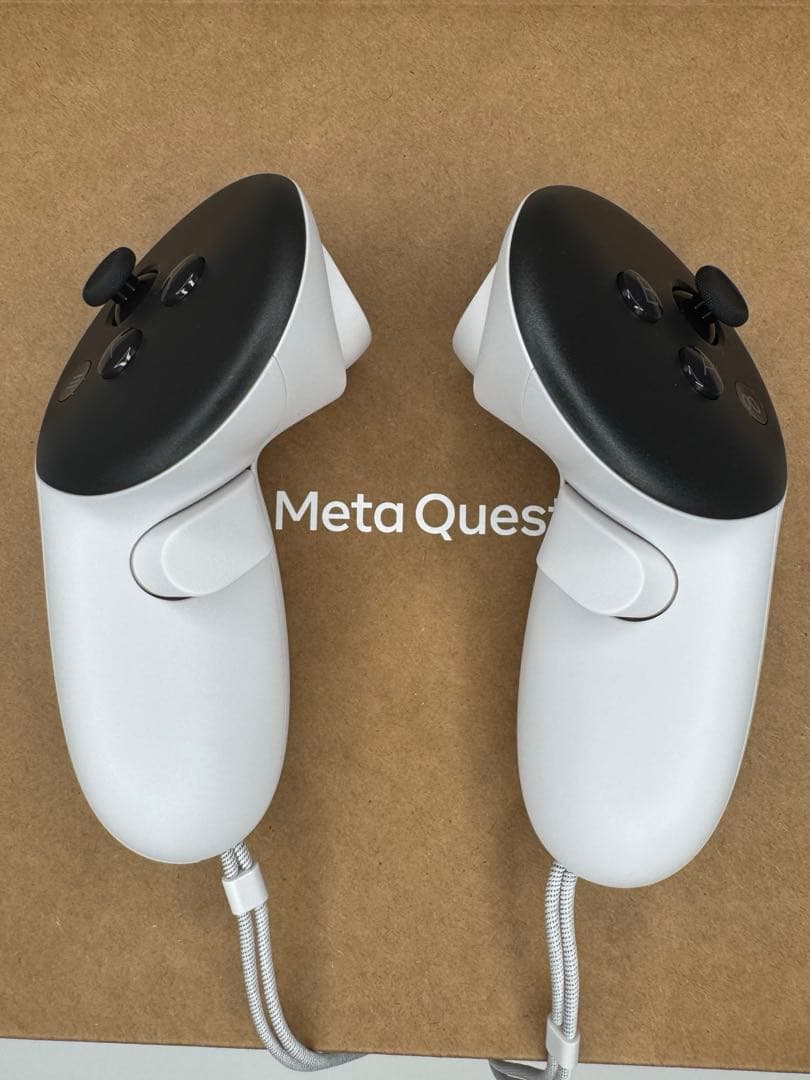  Quest 3 4K 512GB ヘッドセット(ホワイト) 付属品付き