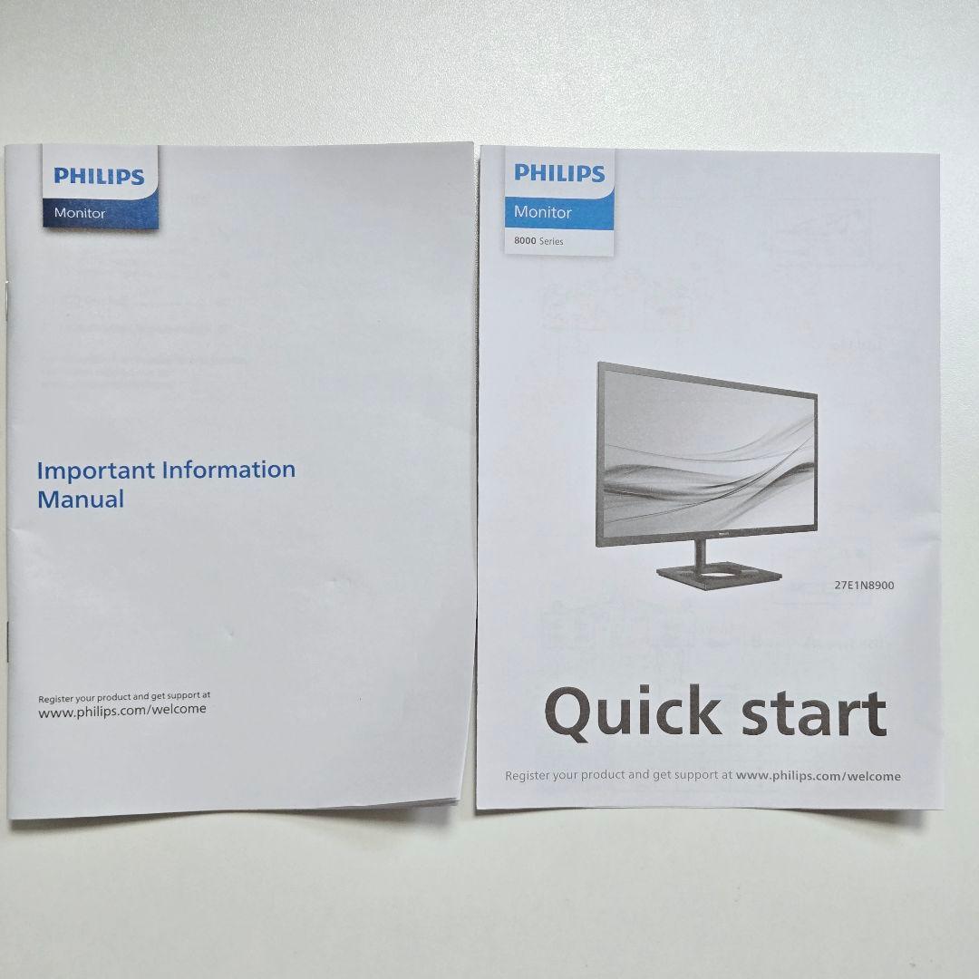 PHILIPS 27E1N8900 4K 27インチ OLED 有機ELモニター