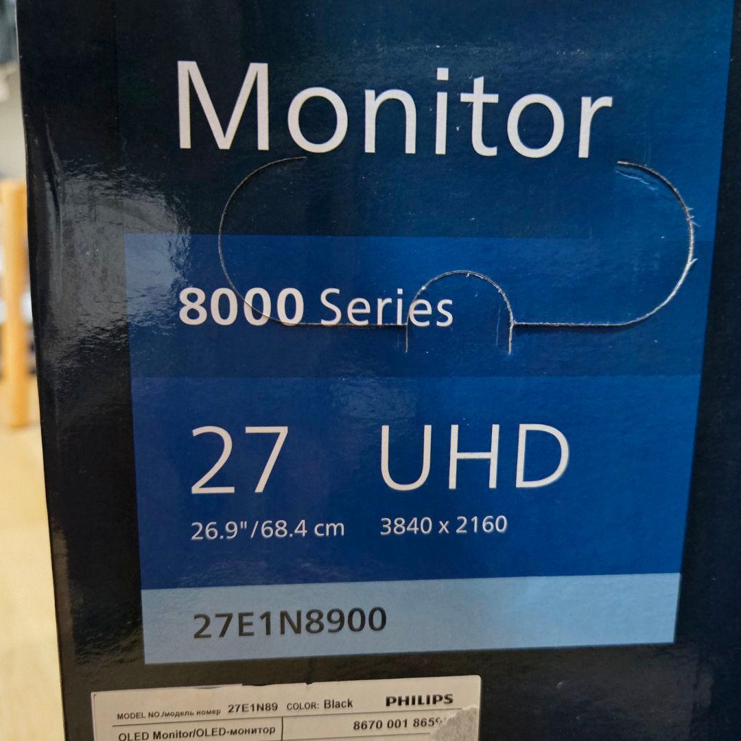 PHILIPS 27E1N8900 4K 27インチ OLED 有機ELモニター