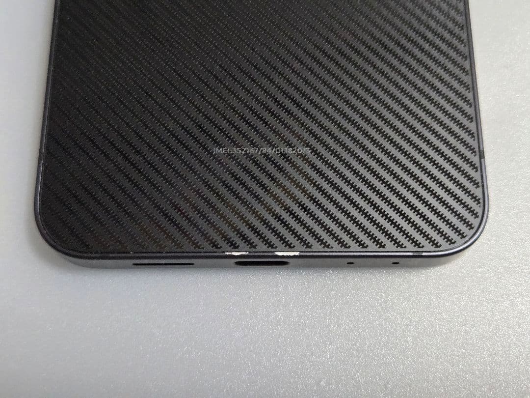 Galaxy Z flip 6 SIMフリー 256GB クラフテッドブラック