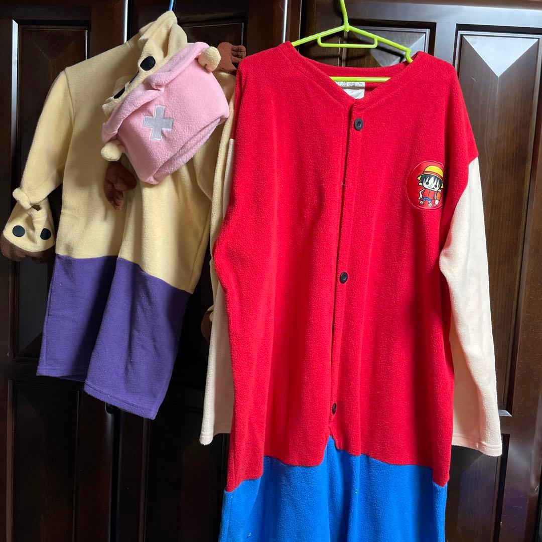 【非売品】ワンピース ONEPIECE ルフィ チョッパー 着ぐるみ 親子セット