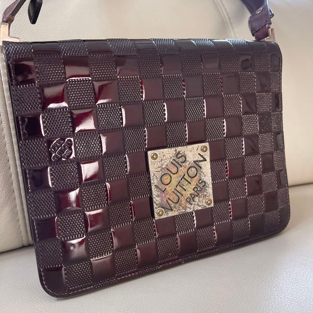 希少LOUIS VUITTON キャバレー　ダミエヴェルニ　ショルダーバッグ