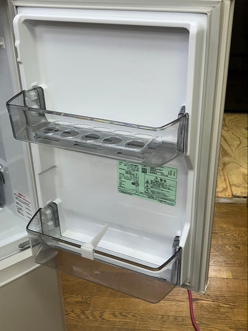 ① 146L 2ドア冷蔵庫 MITSUBISHI 2022年 MR-P15G-W
