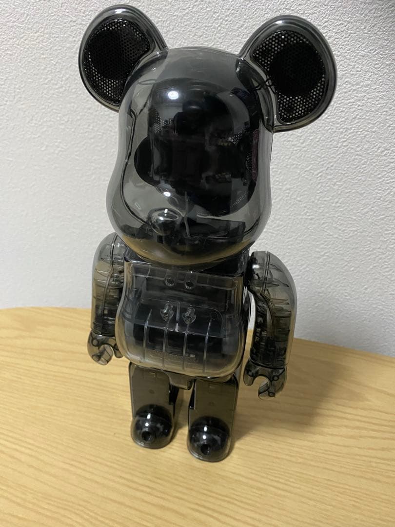 BE@RBRICK オーディオ　400% クリア　ベアブリック