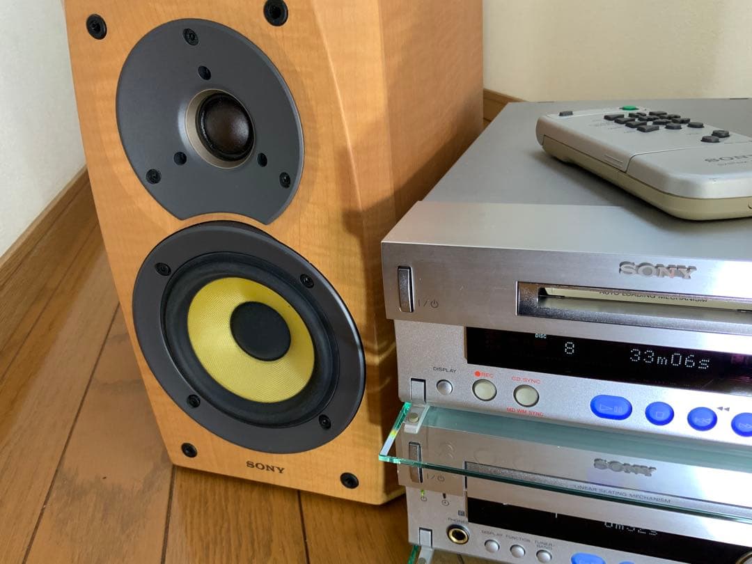 ソニー　コンポーネントシステム　HCD-SD1/MDS-SD1/SS-CSD1