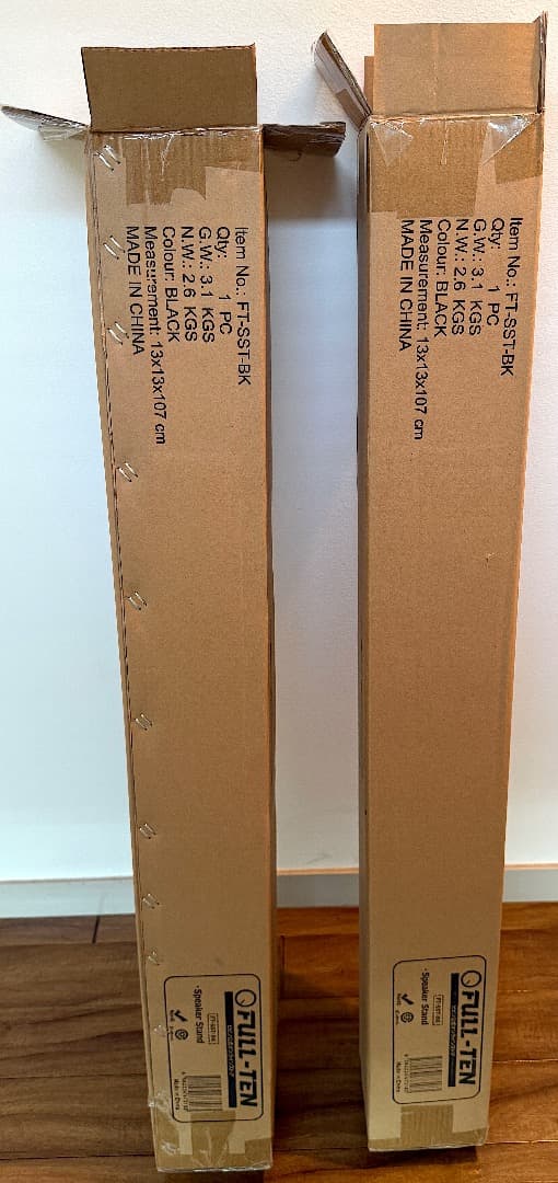 FULL-TEN【FT-SST-BK】PA用スピーカースタンド【新品同様】2本組