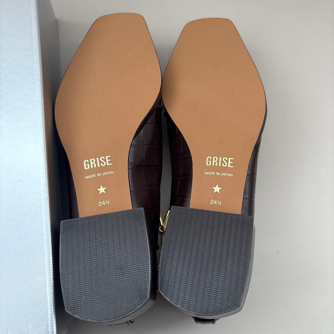 どりどり【新品】LE TALON GRISEレザースクエア