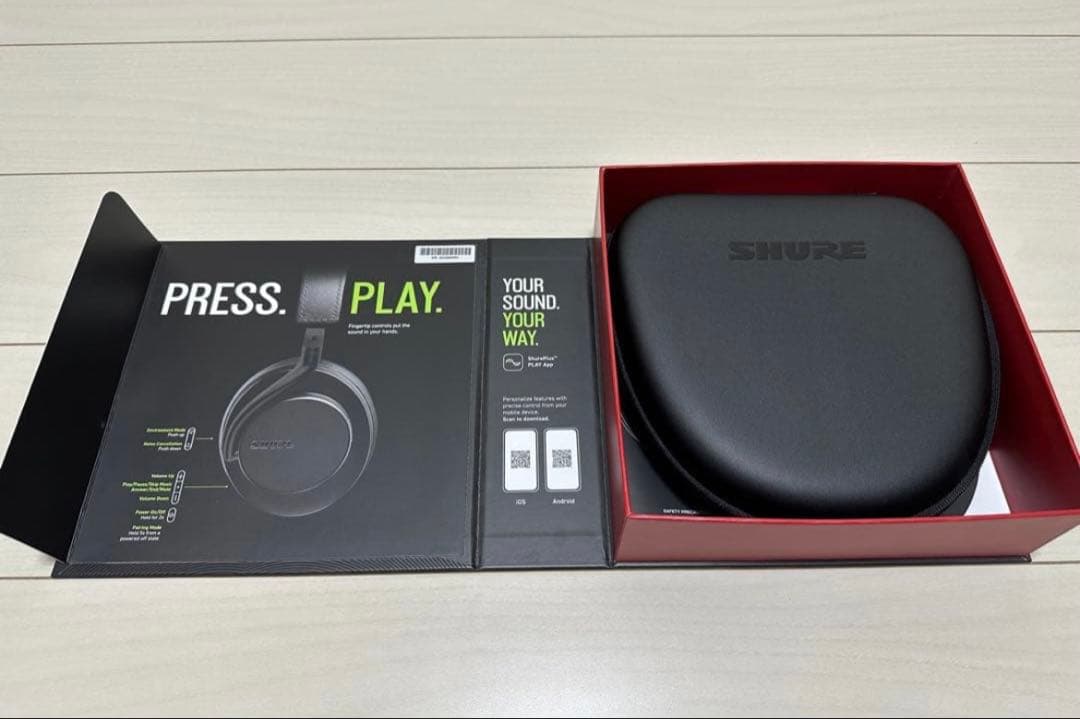 【美品】SHURE AONIC50 GEN2 ワイヤレスヘッドホン◎ノイキャン