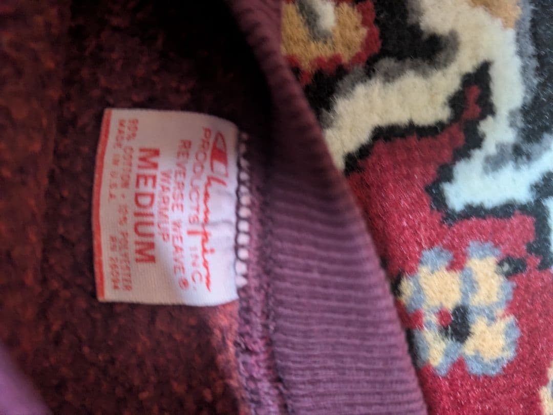 70s チャンピオン Champion リバースウィーブ 単色タグ Ｍ USA製