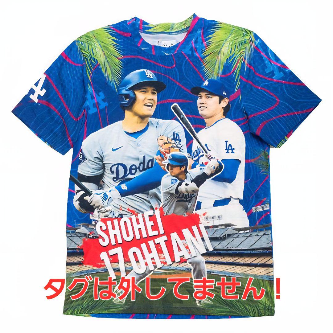 ドジャース x FOCO 大谷翔平 ピクチャーオールオーバーTee　XL