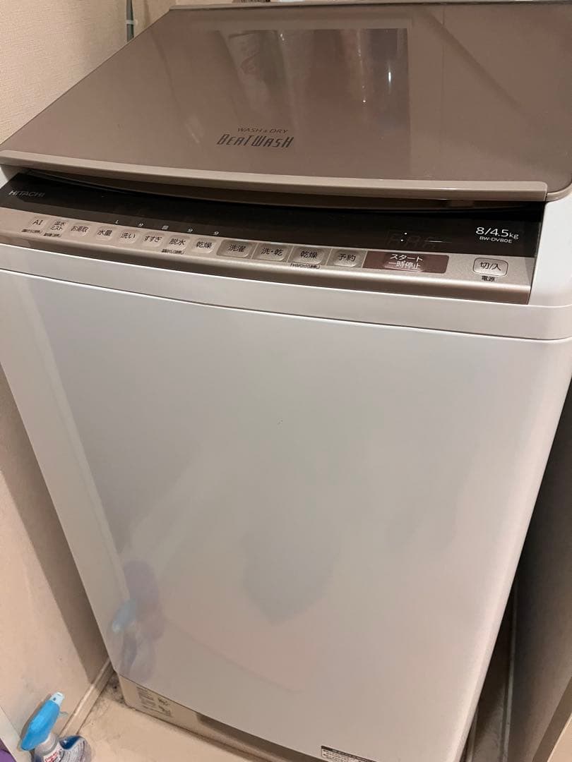 縦型洗濯機 BW-OV80E 8kg/4.5kg ジャンク