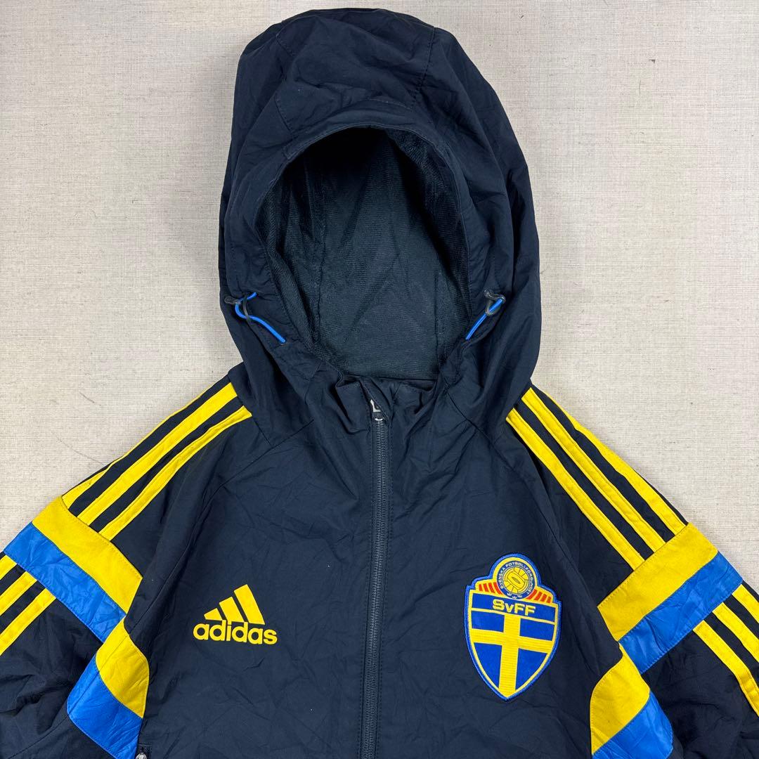 12-13 adidas スウェーデン代表 ナイロンジャケット サッカー O