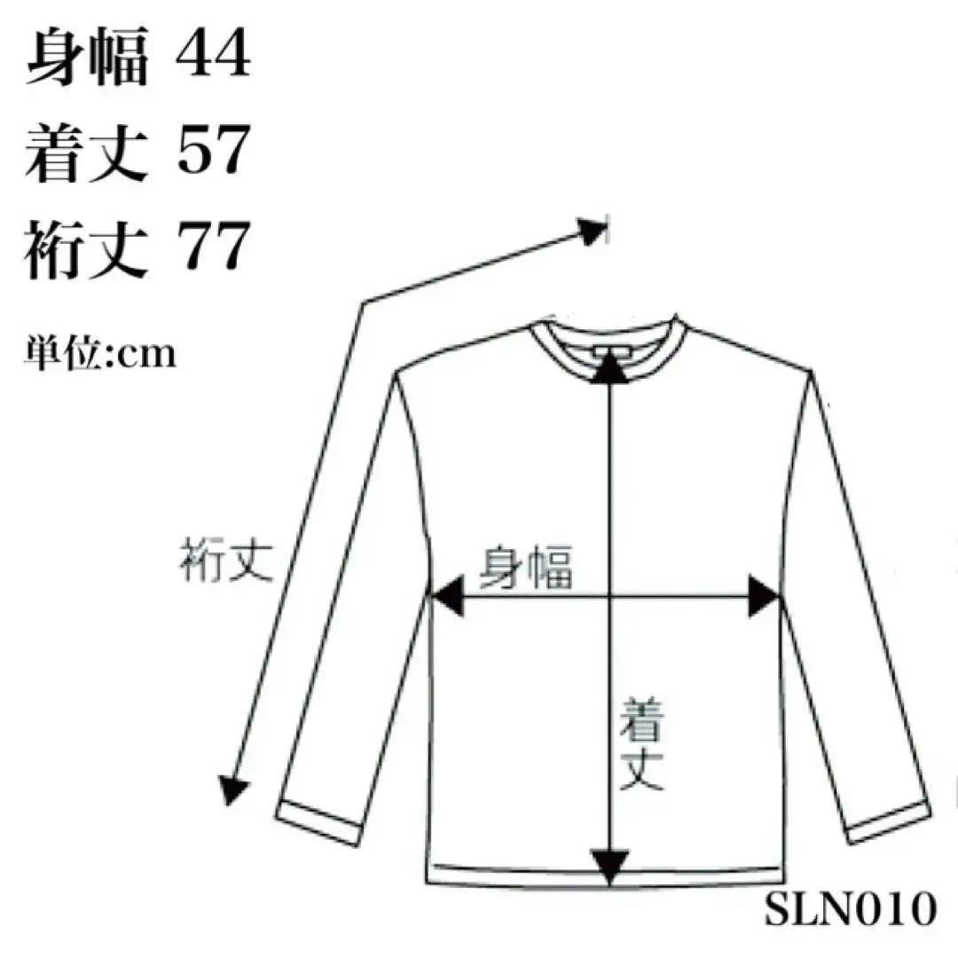 ランバンスポール　LANVIN SPORT ポロシャツ　長袖　ハーフジップ　M