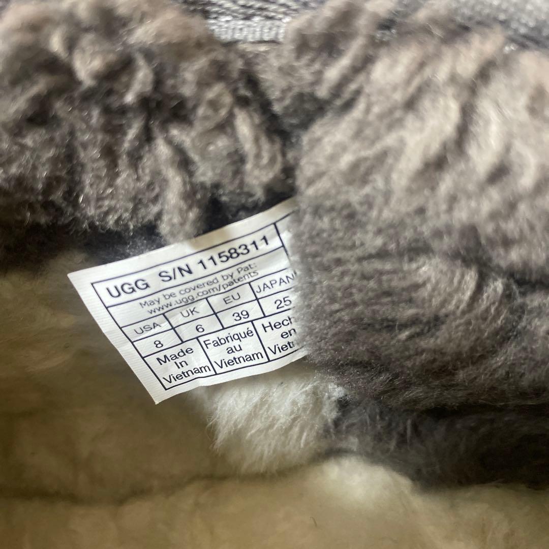 【完売品／25.0cm】UGG ウルトラミニ ニューハイツ 厚底ブーツ ムートン