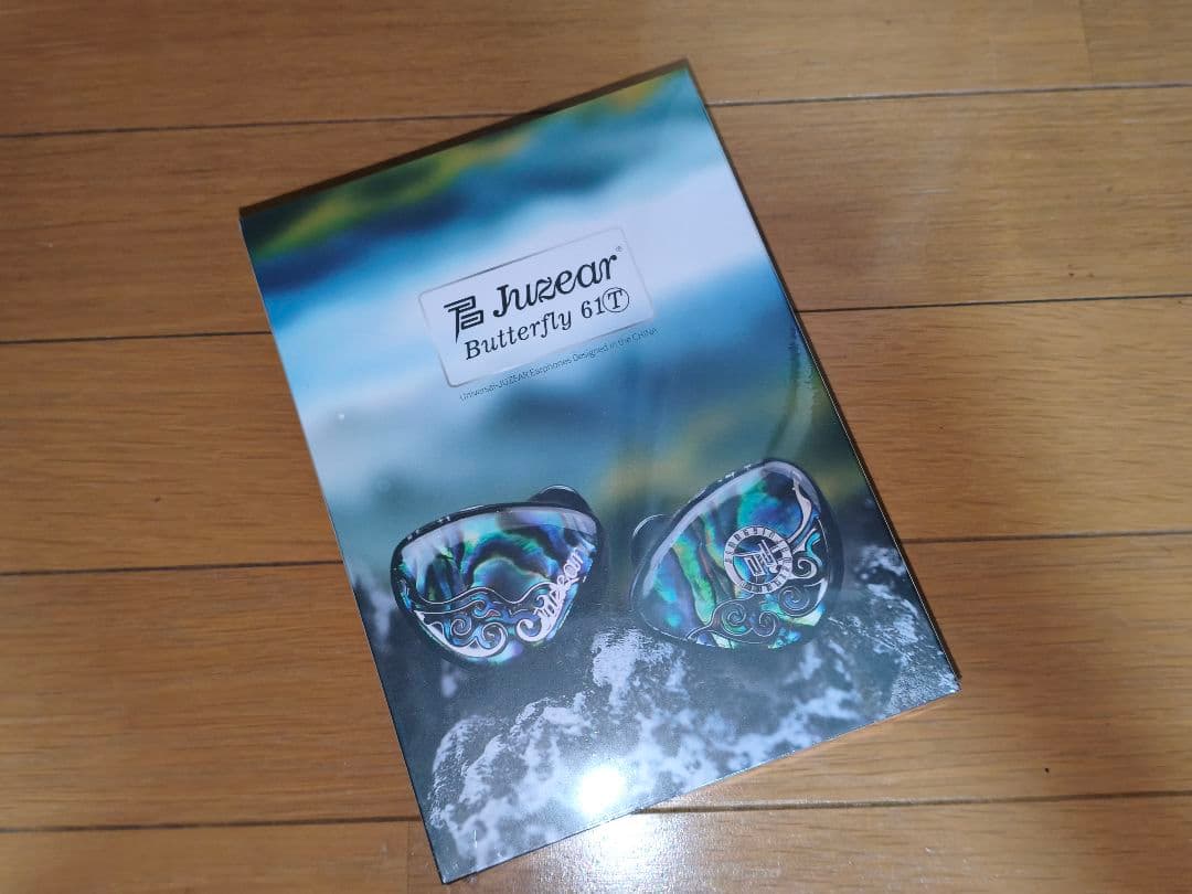 イヤホン HiFiGo Juzear Butterfly 61T 1DD+6BA IEM