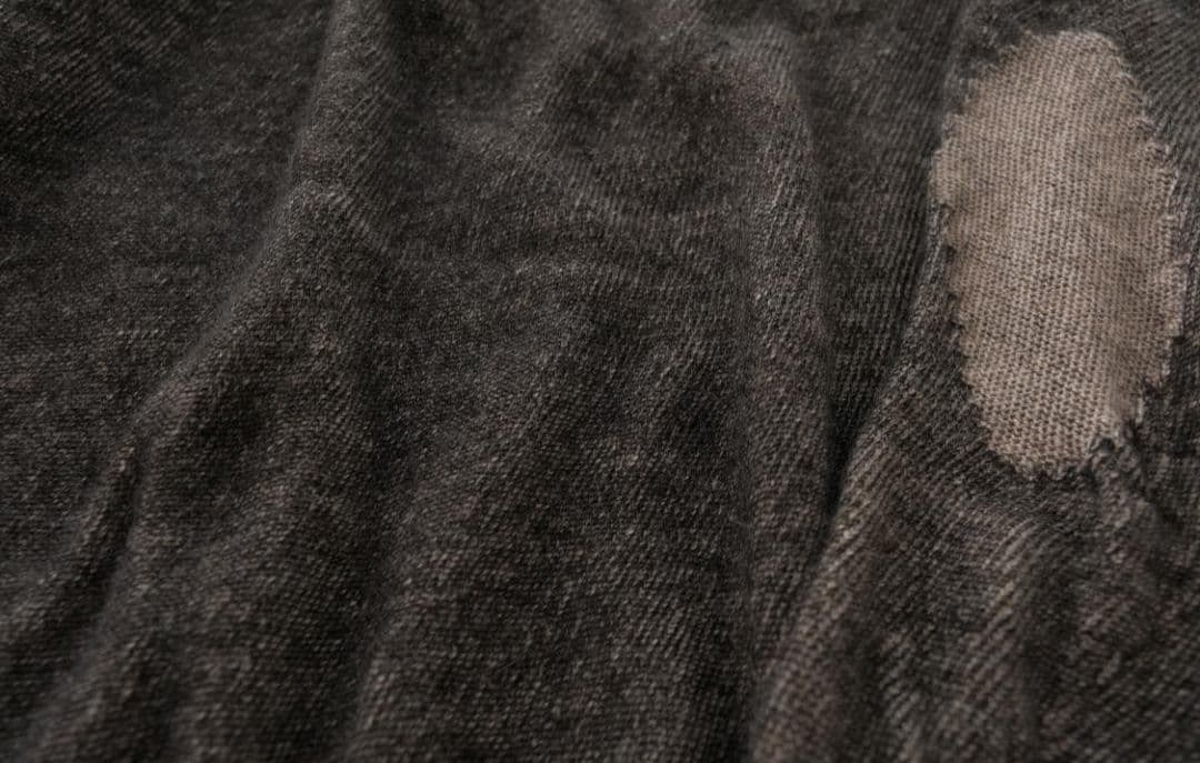 せ*い様 MAATEE&SONS ブラックアルパカ ひょっとこP/O SWEAT