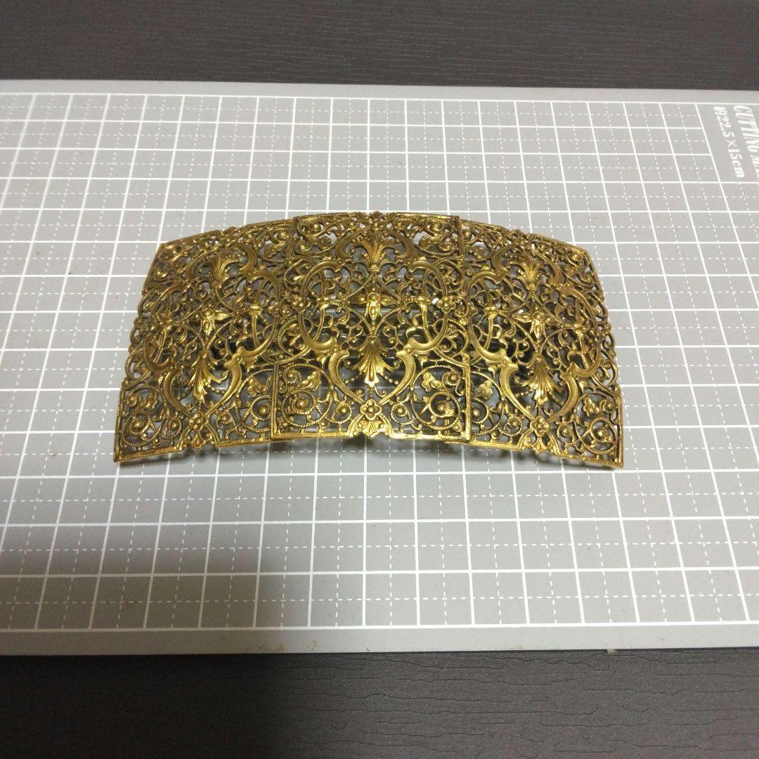 イマックレースメタルバレッタ