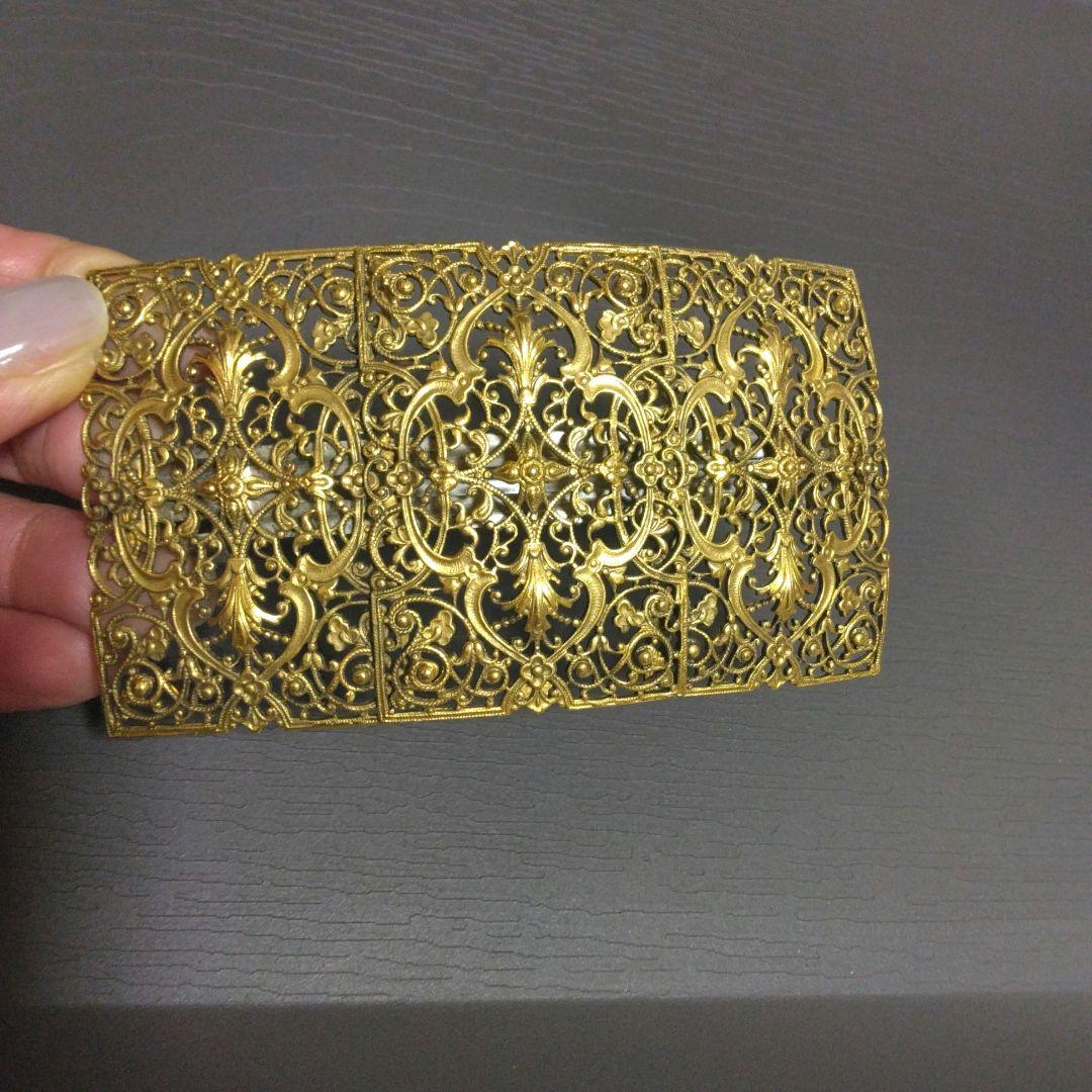 イマックレースメタルバレッタ