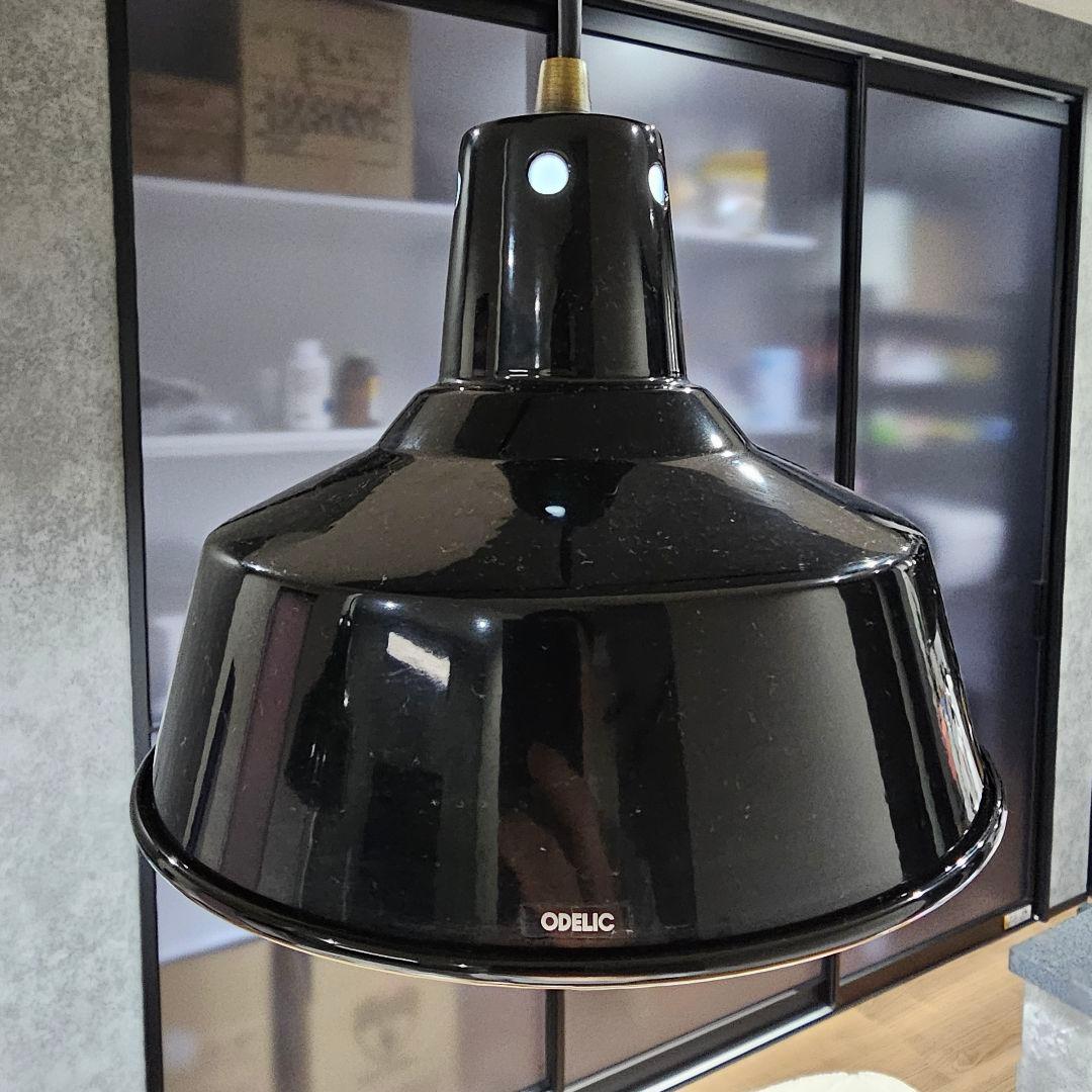 ODELIC ペンダントライト 3灯 黒 LED モダン ダイニング