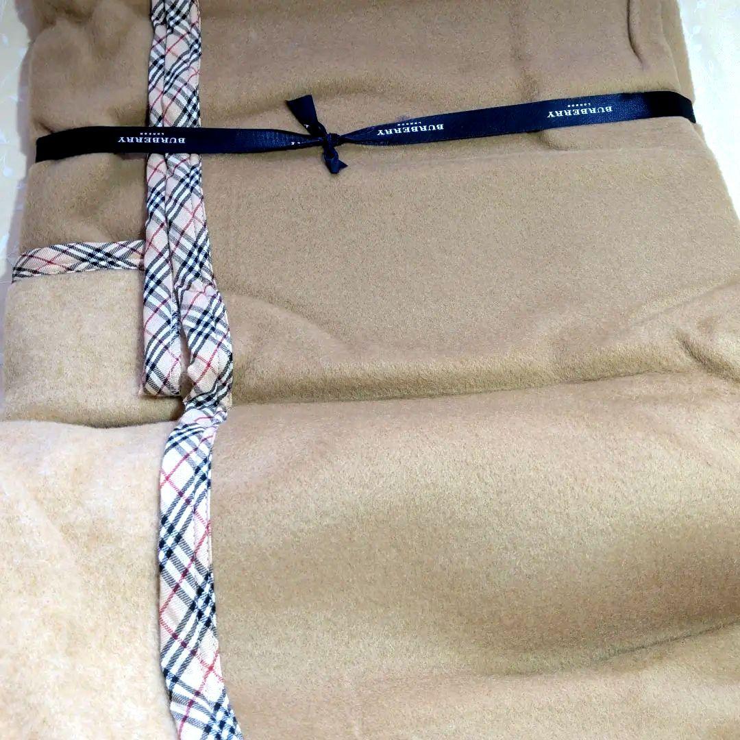 ✤未使用/希少✤【BURBERRY バーバリー】 　ウール毛布 　ノバチェック