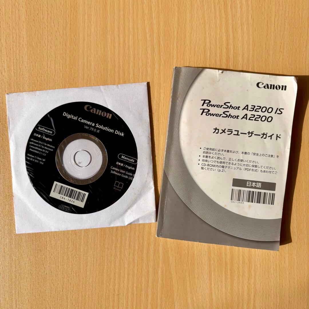 【ジャンク品】Canon PowerShot A2200 シルバー