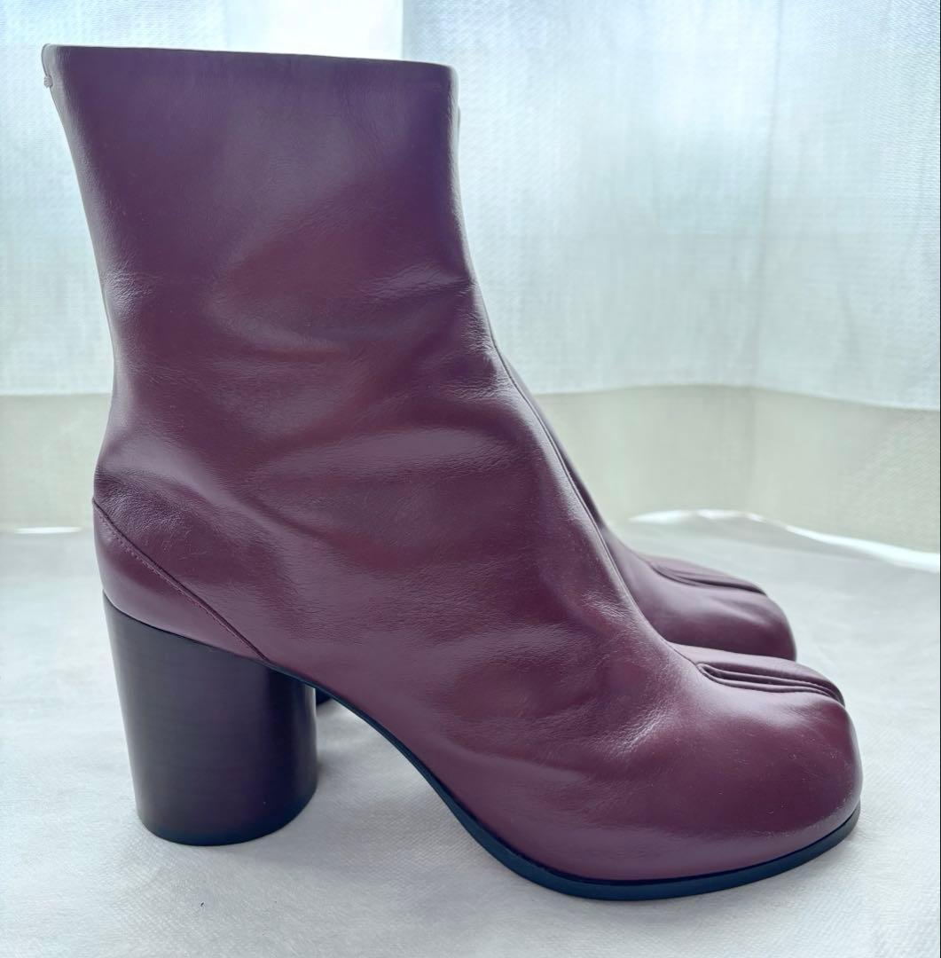 Maison Margiela Tabi size:39 バーガンディ