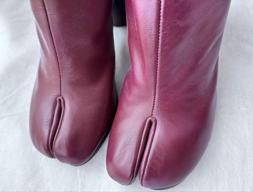 Maison Margiela Tabi size:39 バーガンディ