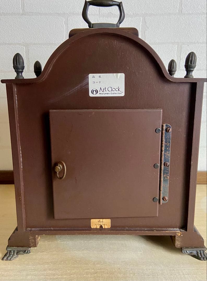 Franz Hermle ゼンマイ式置き時計 ムーンフェイズ