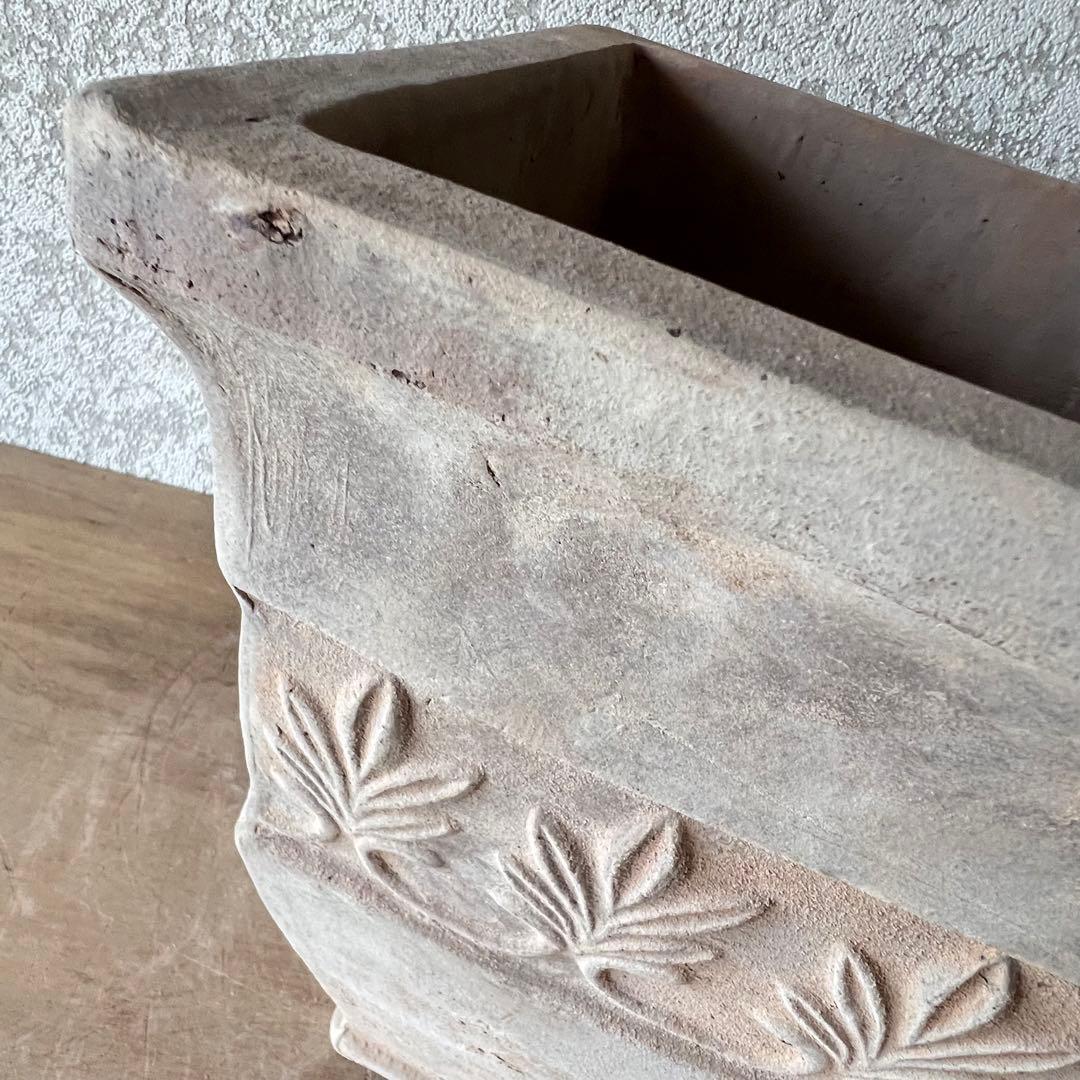 mintでお願いします最終お取り扱いアンティーク風テラコッタ四角大サイズ①