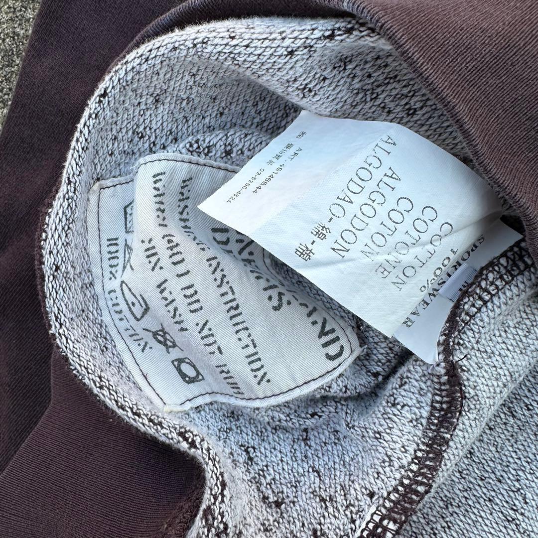 希少 08年 ストーンアイランド 短丈 ガーメント スウェット トレーナー