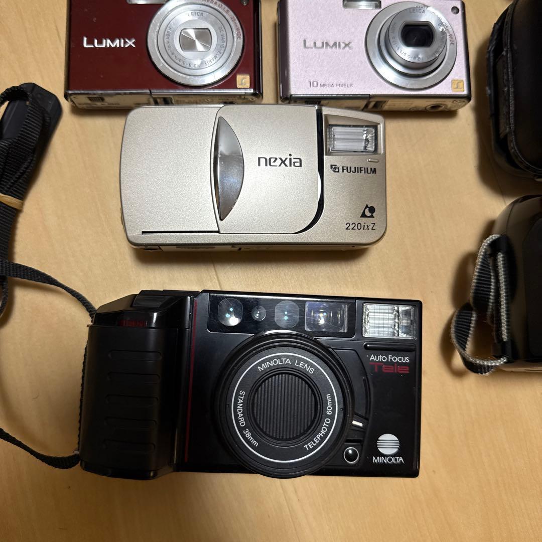 フィルム・デジタルカメラ8点