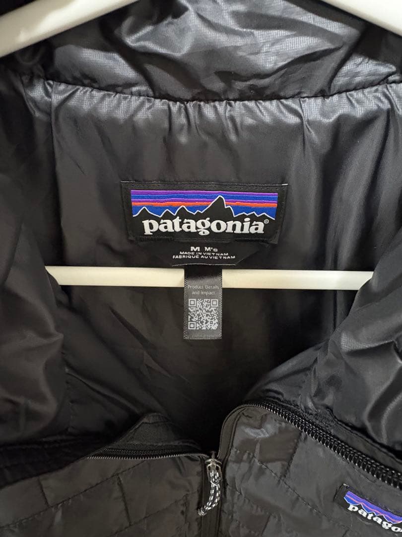 Patagonia ナノパフジャケット ブラック　ナノ　パフ