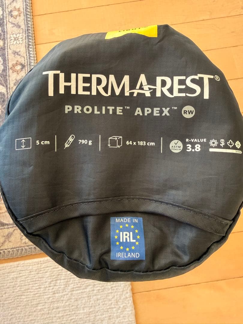 サーマレスト プロライト エイペックス レギュラー ワイドモデル