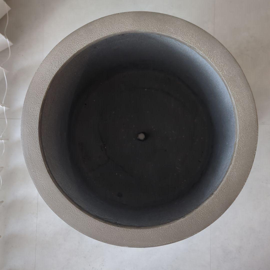 グレー コンクリート風 プランターカバー 植木鉢 鉢 鉢カバー 大きめ 12号