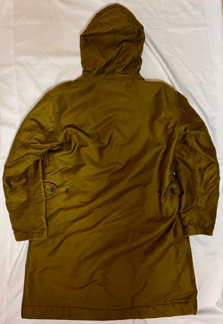 IRON HEART ロングコート 日本製 アルパカ ミリタリーモッズ XL