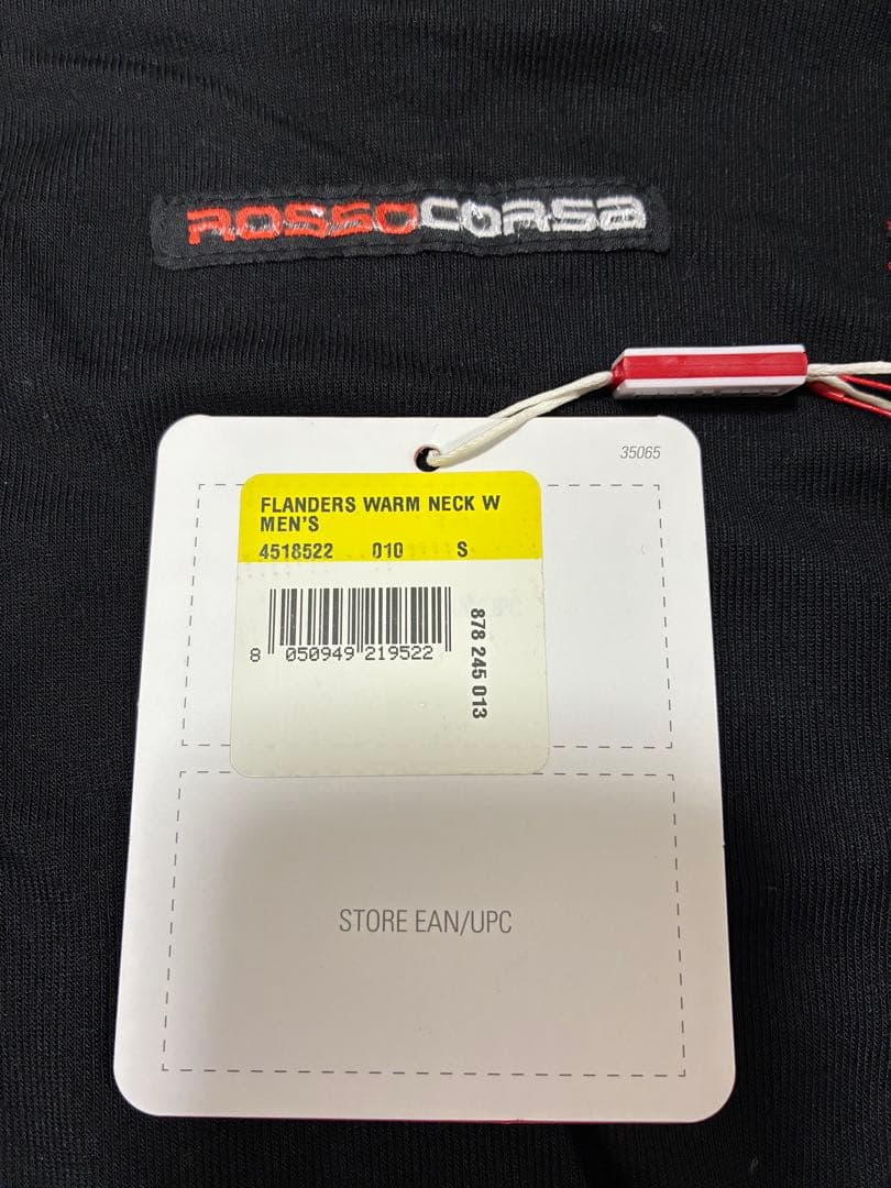 CASTELLI FLANDERS WARM NECK Sサイズ ブラック