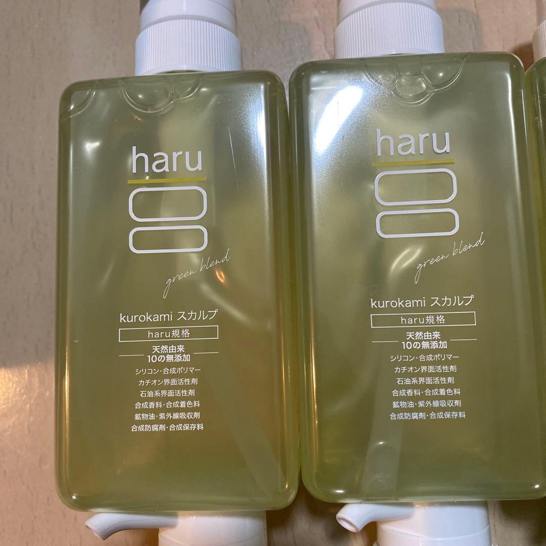 ot haru 黒髪スカルプシャンプー 400mL 3本セット