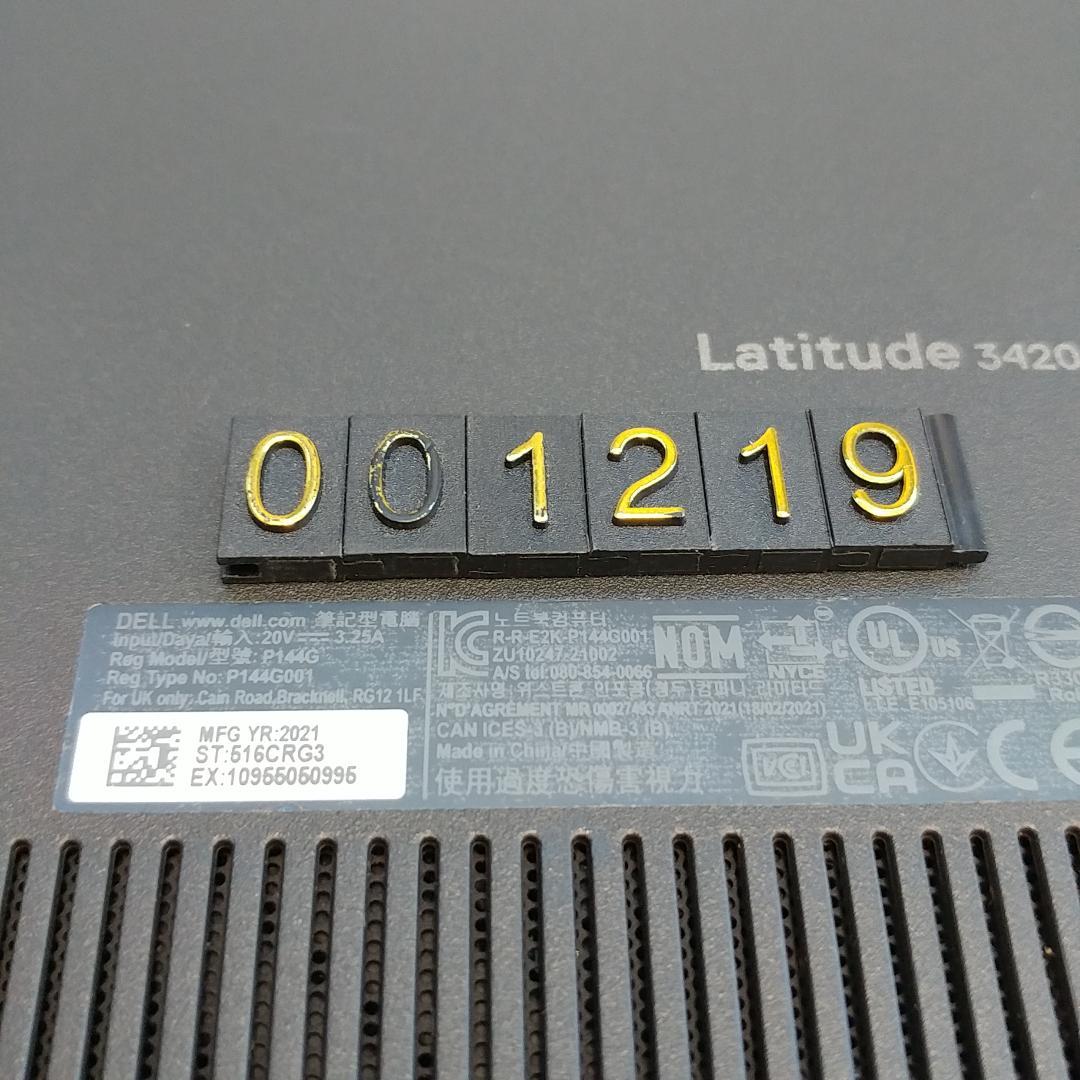 整備済デル Latitude 3420 14㌅ i5 11世代 16G 236G