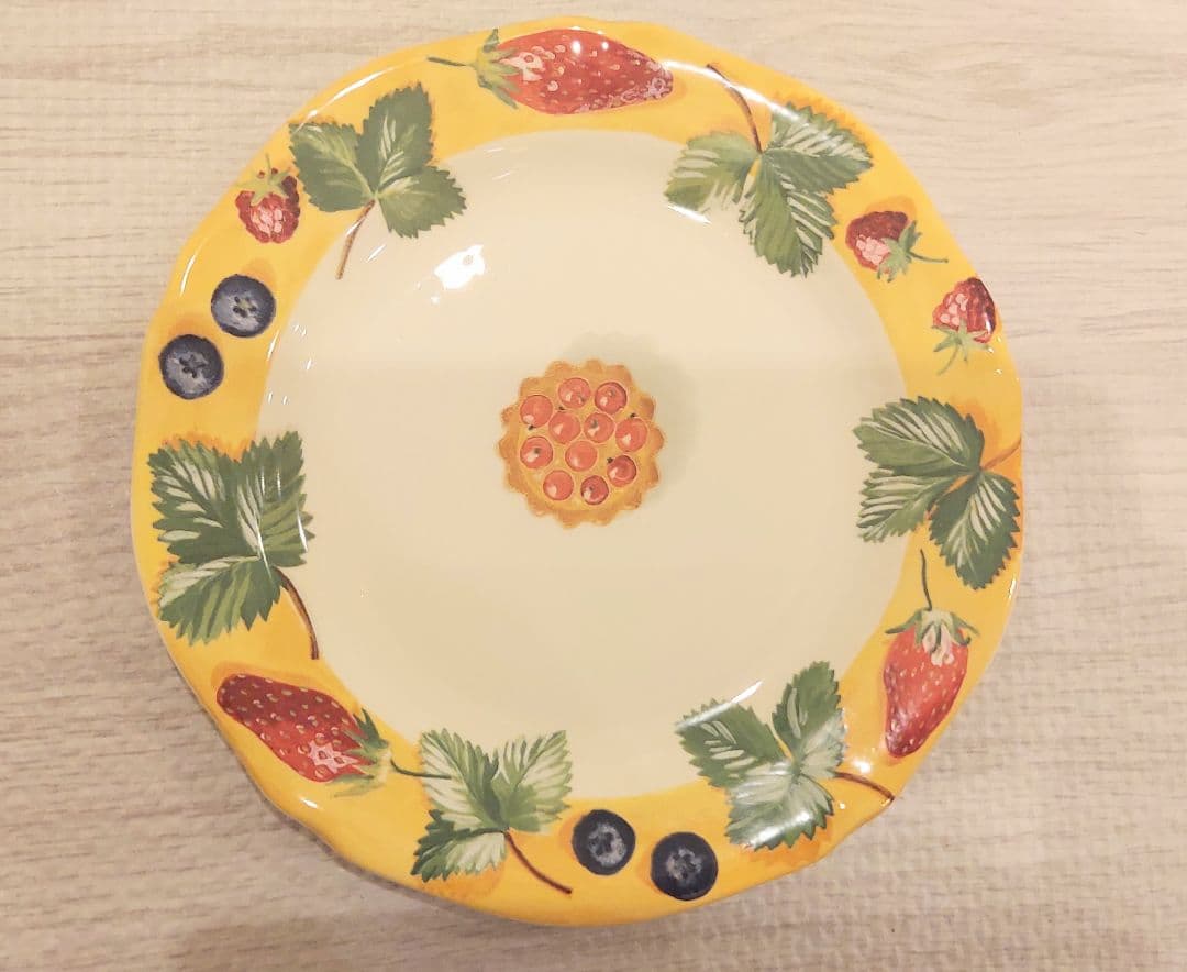 GIEN ジアン フルーツタルトプレート 6枚セット アンティーク