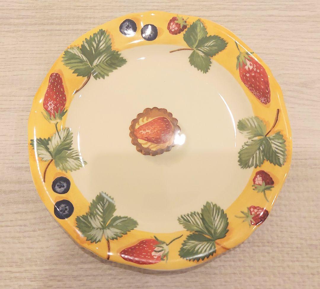 GIEN ジアン フルーツタルトプレート 6枚セット アンティーク