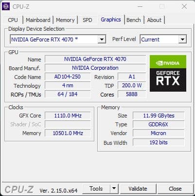 GeForce RTX 4070 玄人志向