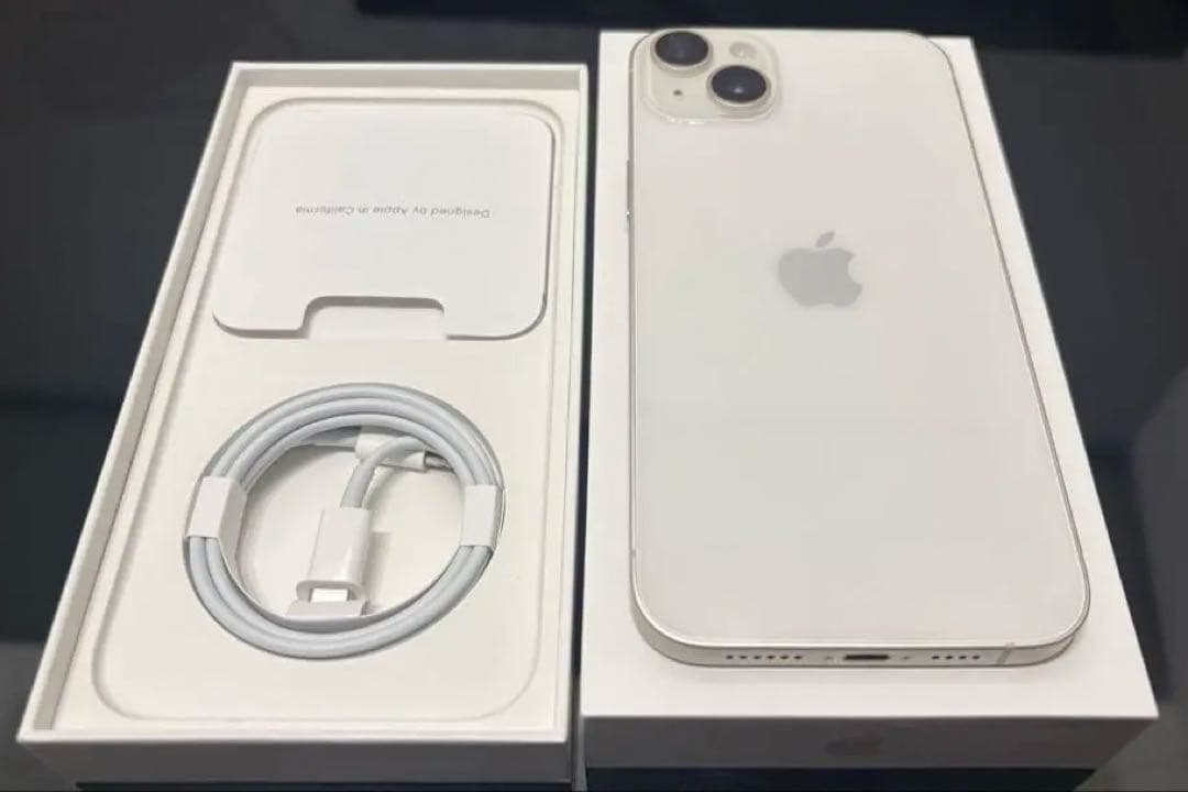 iPhone 14 plus 128GB スターライト　SIMフリー