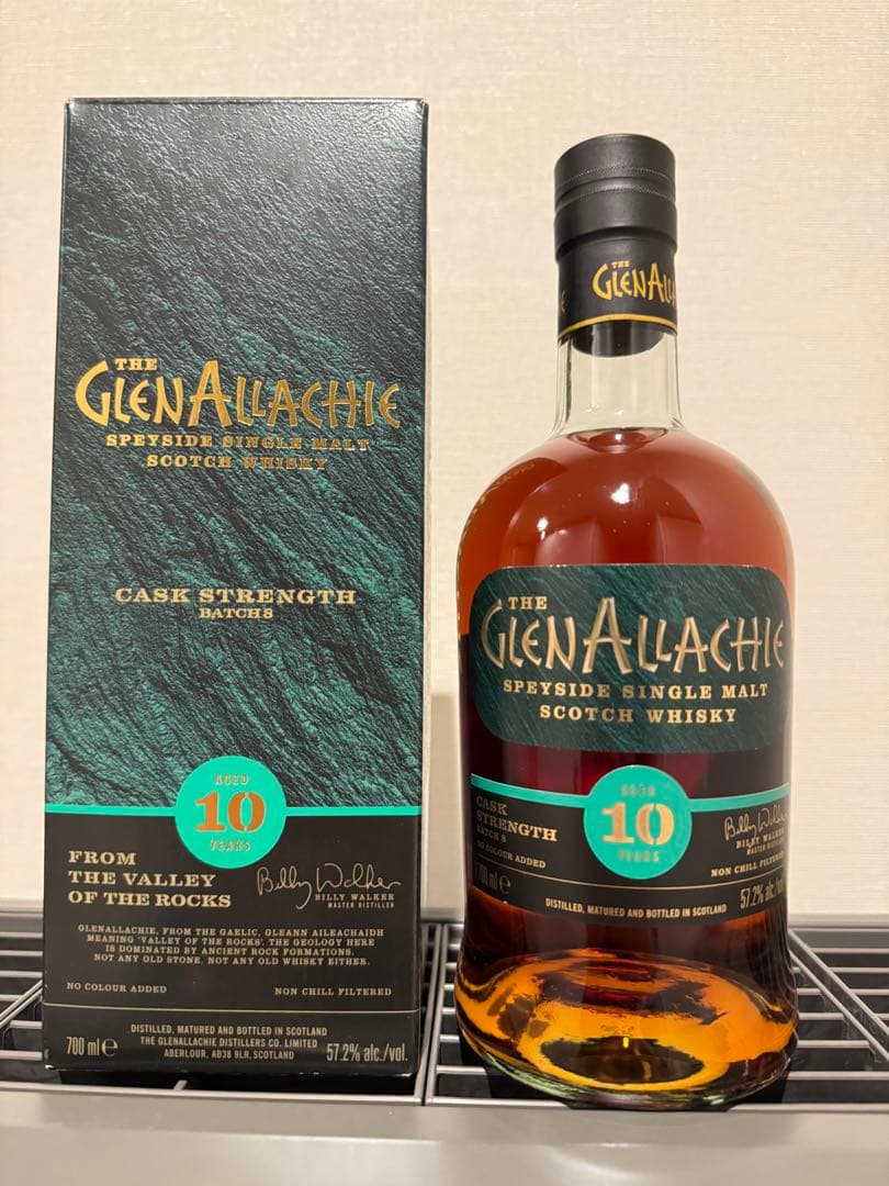 希少品　グレンアラヒー10年　カスクストレングス　バッチ5-9 5点セット