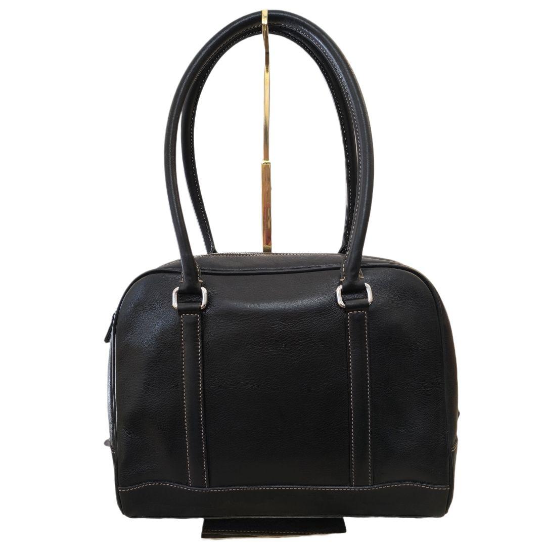 美品✨ COACH ハンドバッグ ブラック レザー ショルダーバッグ コーチ