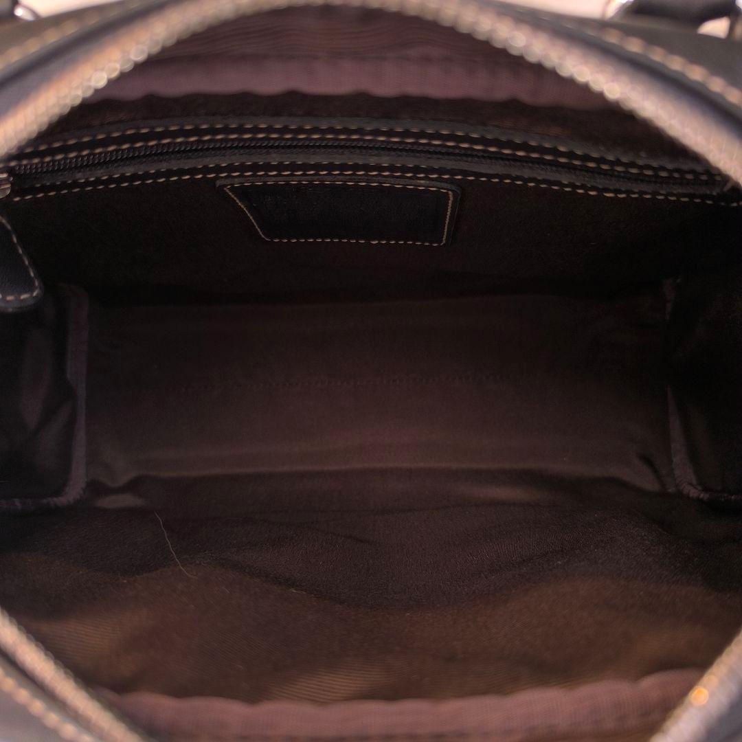美品✨ COACH ハンドバッグ ブラック レザー ショルダーバッグ コーチ